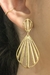 Brinco Grande de Concha Vazada Banhado em Ouro 18k - SHOPPING BRASILIA ATACADO & VAREJO