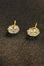 Brinco Zircônia Oval Banhado em Ouro 18k - comprar online