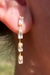 Brinco Corrente de Zircônias Banhado em Ouro 18k - comprar online