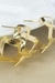 Brinco Argola de Losango Banhado em Ouro 18k - comprar online