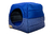 Cama Iglu e Toca Para Cachorro Luppet Luxo Azul Poa Tamanho:G (LP1216-02G) - comprar online