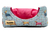 Cama Iglu e Toca Para Cachorro Impermeavel Luppet Rosa Pets Tamanho:G (LP7021-01G) - comprar online