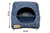 Cama Iglu e Toca Para Cachorro Luppet Petroleo Super Luxo Tamanho:M (LP1012118-03M) - comprar online