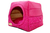 Cama Iglu e Toca Para Cachorro Luppet Rosa Poa (LP1216-01) - comprar online