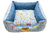 Cama para Cachorro Quadrada Impermeavel Luppet Azul Pets Tamanho:GG (LP80210-02GG) - SHOPPING BRASILIA ATACADO & VAREJO