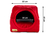 Cama Iglu e Toca Para Cachorro Luppet Vermelho Super Luxo Tamanho:G (LP70121-01G) - loja online