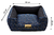 Cama Quadrada para Cachorro ou Gato Luppet Luxo Azul Ossinho (LP8017-02) na internet