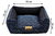 Cama Quadrada para Cachorro ou Gato Luppet Luxo Azul Ossinho (LP8017-02) - SHOPPING BRASILIA ATACADO & VAREJO