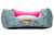 Cama Quadrada para Cachorro ou Gato Luppet Luxo Rosa Borboleta (LP8018-05) - loja online