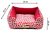 Cama Quadrada para Cachorro ou Gato Luppet Vermelho Joaninha (LP88018-01) - comprar online