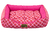 Cama Retangular para Cachorro ou Gato Luppet Luxo Rosa Geométrico Tamanho:M (LP9021-02M) - comprar online