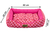 Cama Retangular para Cachorro ou Gato Luppet Luxo Rosa Geométrico Tamanho:M (LP9021-02M)