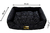 Cama Retangular para Cachorro ou Gato Luppet Luxo Preto Bolinhas - comprar online