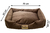 Cama Retangular para Cachorro ou Gato Luppet Super Luxo Marrom Tamanho:GG (LP101916-03GG) - comprar online