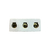 Conector Chuveiro Tripolar 6mm Porcelana Emenda 50a 600v (CON.PORC.BRA.6MM)