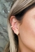 Piercing Fake com Pérolas Banhado em Ouro 18k