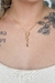 Colar com Pingente de Chave com Argolinha Banhado em Ouro 18k - comprar online