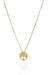 Colar Com Pingente De Circulo Da Árvore Da Vida Com Zircônia Colorida No Tronco Banhado em Ouro 18k - comprar online