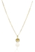 Colar Com Pingente De Circulo Da Árvore Da Vida Com Zircônia Colorida Banhado em Ouro 18k - comprar online