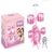 Bateria Infantil Musical Rocky Girl Rosa Completa com Banqueta (7747)