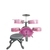 Bateria Infantil Musical Rocky Girl Rosa Completa com Banqueta (7747) - comprar online