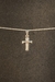 Pingente Cruz Pequena Aço Inox - comprar online