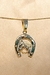 Pingente Ferradura com Cavalo Banhado em Ouro 18k
