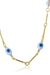 Pulseira com Olho Grego Banhado em Ouro 18k - SHOPPING BRASILIA ATACADO & VAREJO