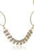 Pulseira com Aros Ovais e Strass Banhado em Ouro 18k na internet