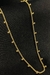 Choker Corrente com Bolinha Lisa Banhado em Ouro 18k na internet