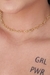 Choker com Coração Vazado Pequeno Interligado Banhado em Ouro 18k na internet