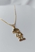Colar com Pingente de Menino Banhado em Ouro 18k - comprar online