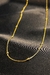 Colar Corrente Italiana com Bolinha Dourada Banhado em Ouro 18k na internet