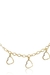 Choker com Corações Banhado em Ouro 18k na internet