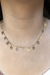 Colar com Corrente com Mini Flores Banhado em Ouro 18k - comprar online