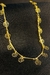 Colar com Corrente com Mini Flores Banhado em Ouro 18k - comprar online