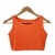 Cropped Patroa Liso Coral (6458) na internet