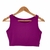 Cropped Patroa Liso Fucsia (3778) na internet