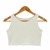 Cropped Patroa Liso Branco (3676) - SHOPPING BRASILIA ATACADO & VAREJO