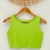 Cropped Patroa Liso Verde Lima (3844) - comprar online