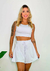 Conjunto Sabrina Patroa Liso Branco (6899) - loja online