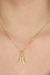 Colar Nossa Senhora Com Zircônias Brancas Banhado em Ouro 18k - comprar online