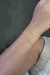 Pulseira Corrente Lisa com Bolinhas Banhado em Ouro 18k - comprar online