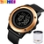 Relógio Masculino Skmei Digital 1506 Preto e Dourado (MASP-SK40146) na internet