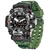 Relógio Masculino Smael AnaDigi 8072 Verde (MASP-SM50006)