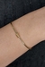 Bracelete Fino com Nó Banhado em Ouro 18k - comprar online
