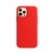 Capa Silicone MagSafe para iPhone - Vermelho Modelo do iPhone:13 Pro Max (1266)