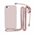 Capa Com Alça para iPhone 7 ao 15 Pro Max - Rosa Modelo do iPhone:Xs Max (994)