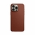 Capa Couro MagSafe para iPhone - Marrom Dark