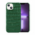 Capa Crocodilo para iPhone - Verde Modelo do iPhone:14 Plus (1505) - comprar online